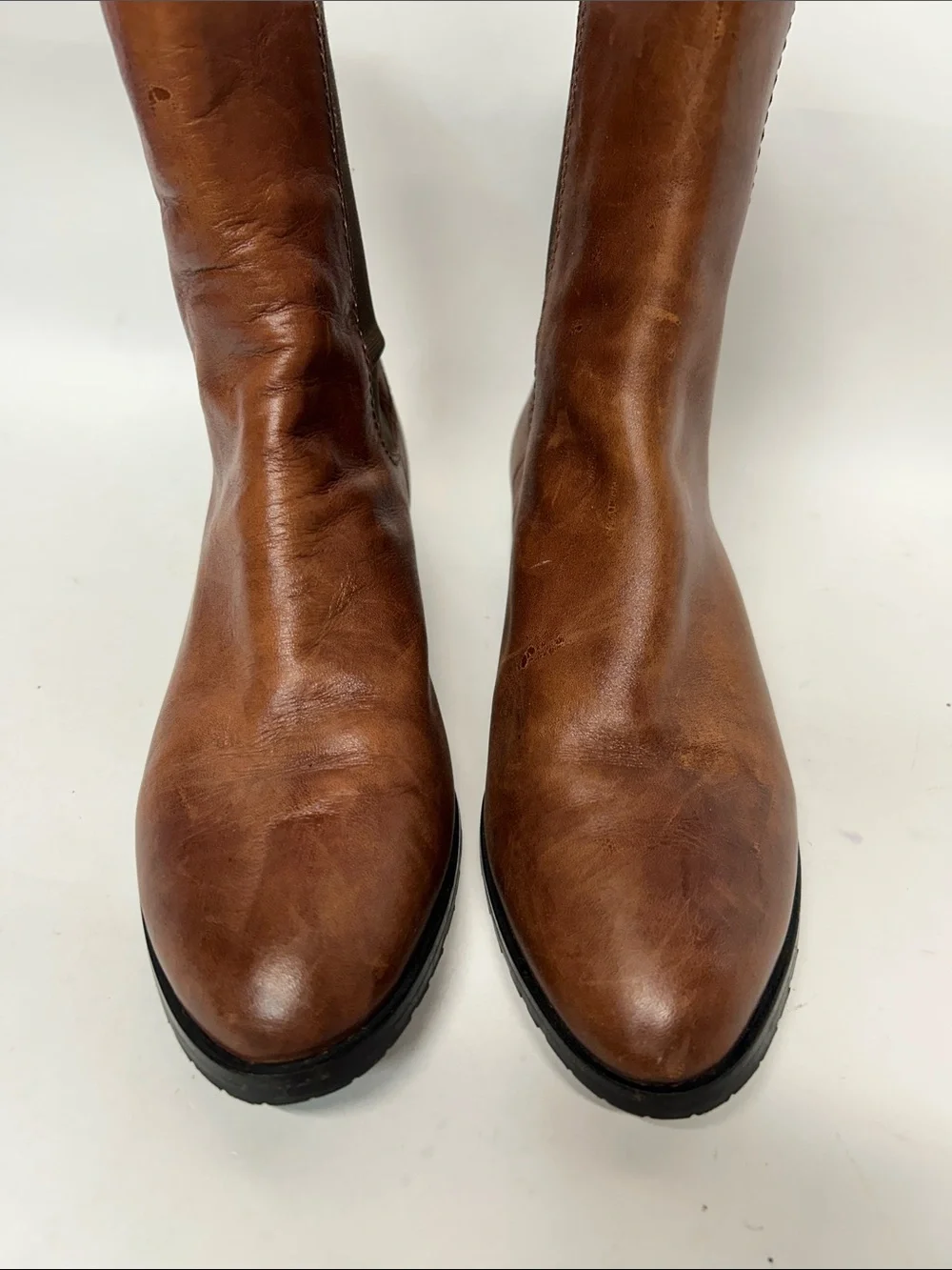 Women’s Brown Leather Chelsea Boots - Classic Pull-On Cole Haan 8.5 Nike air